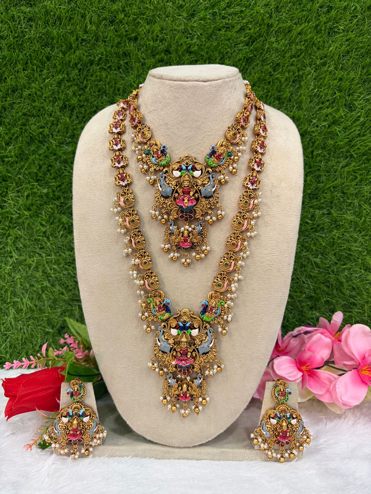 ENAMELED BRIDAL COMBO SET