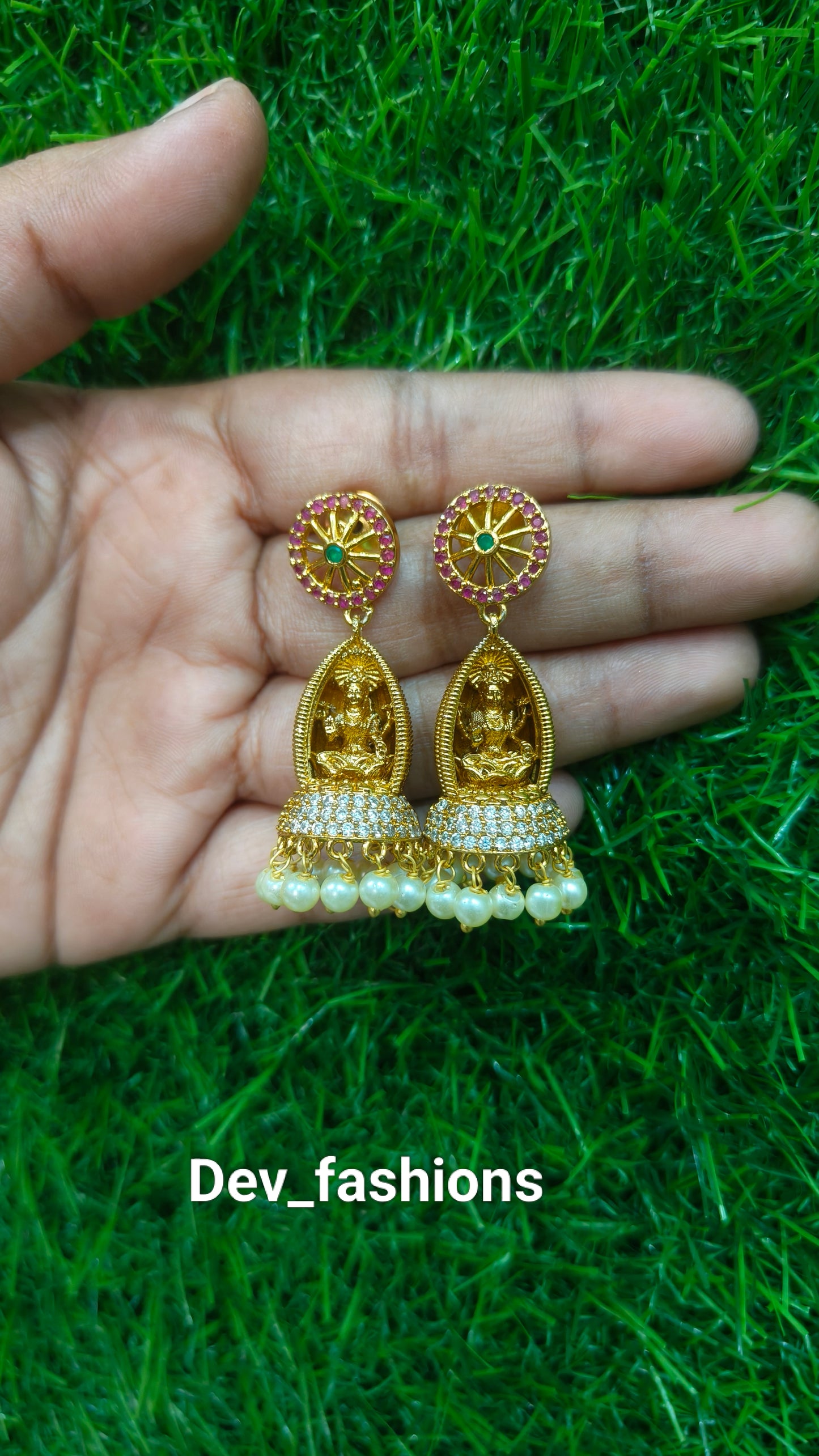 LAKSHMI WITH SWING EARRINGS