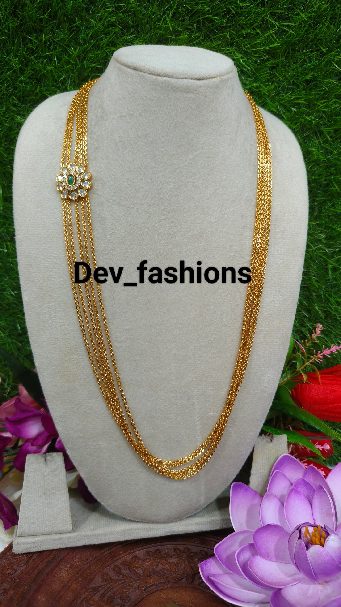 FLOWER MUGAPPU LAYER CHAIN