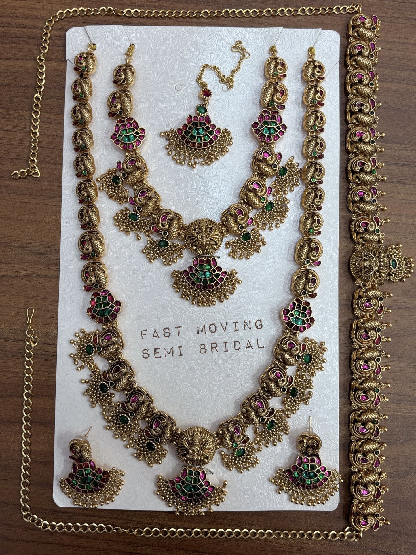 5 IN 1 SEMI BRIDAL SET
