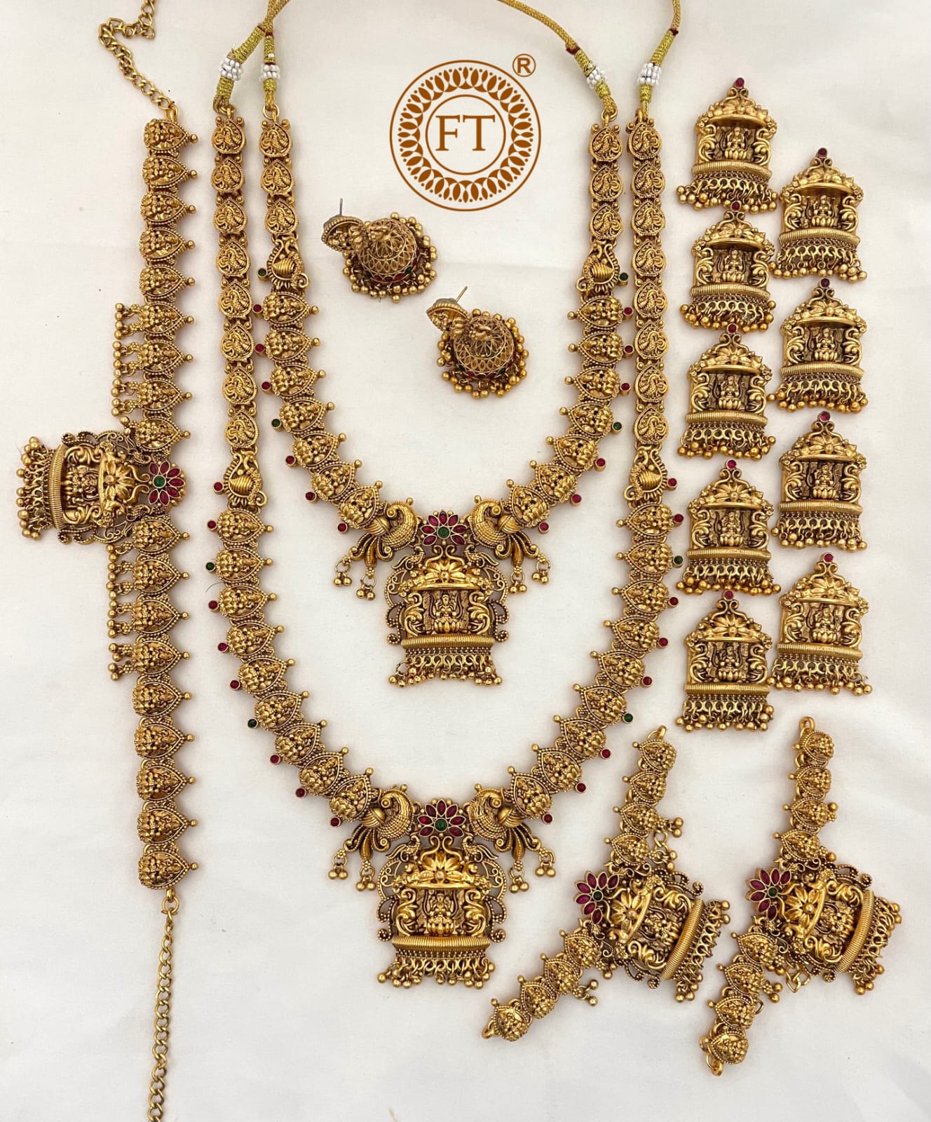 Lakshmi and peacock bridal