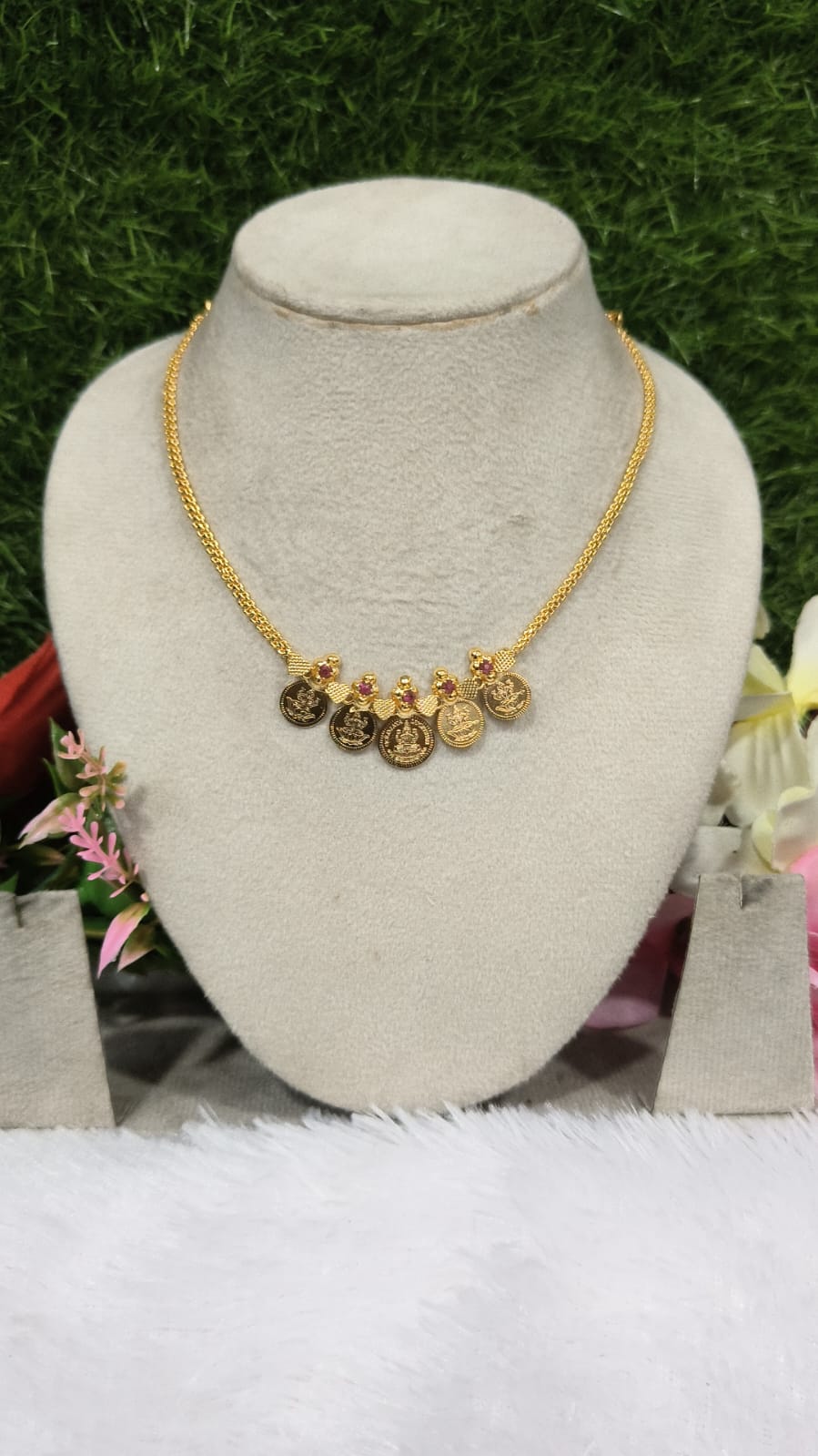 Kasu necklace like real gold