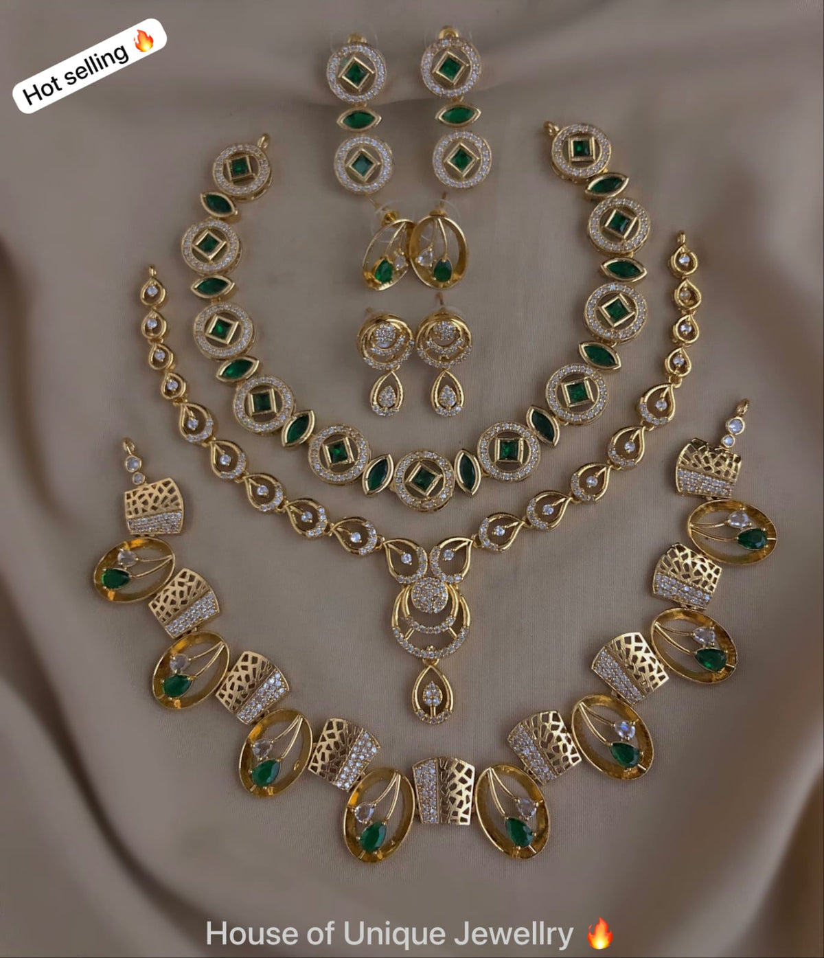 3 neck set combo