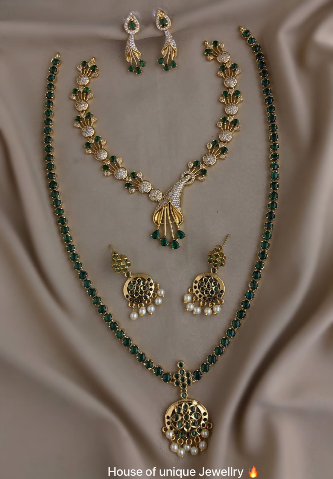 stone haram with neck set