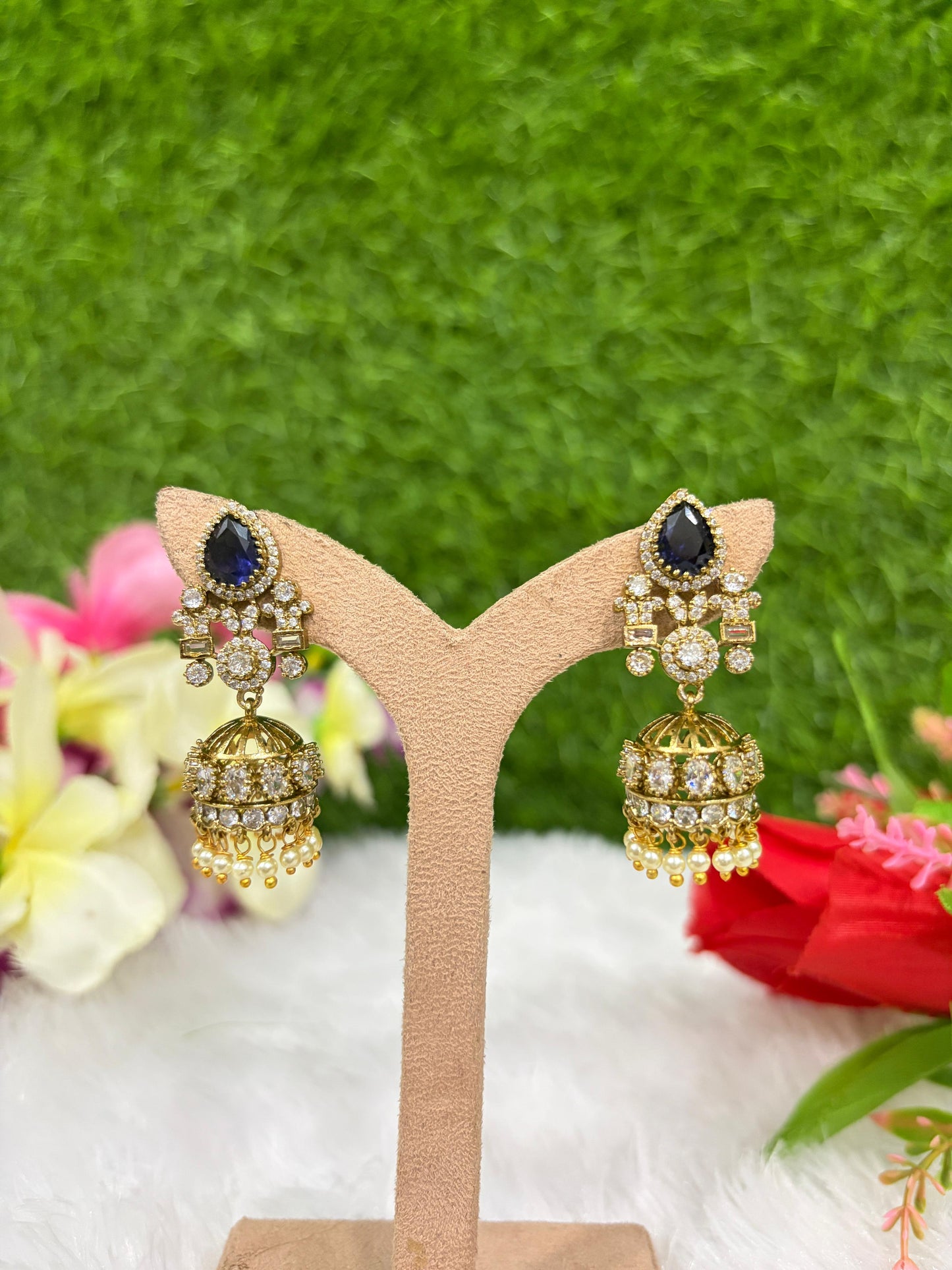 Stone stylish jumka