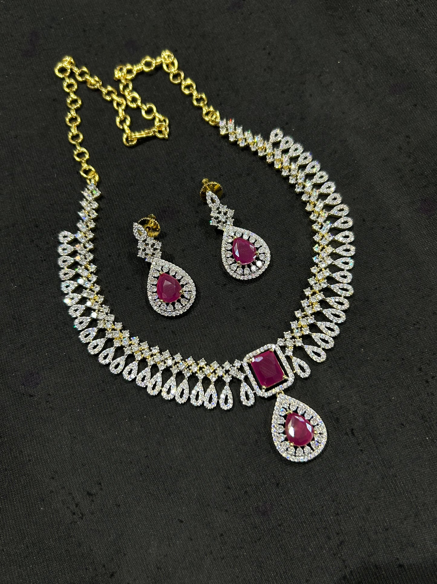 Diamond replica stone set