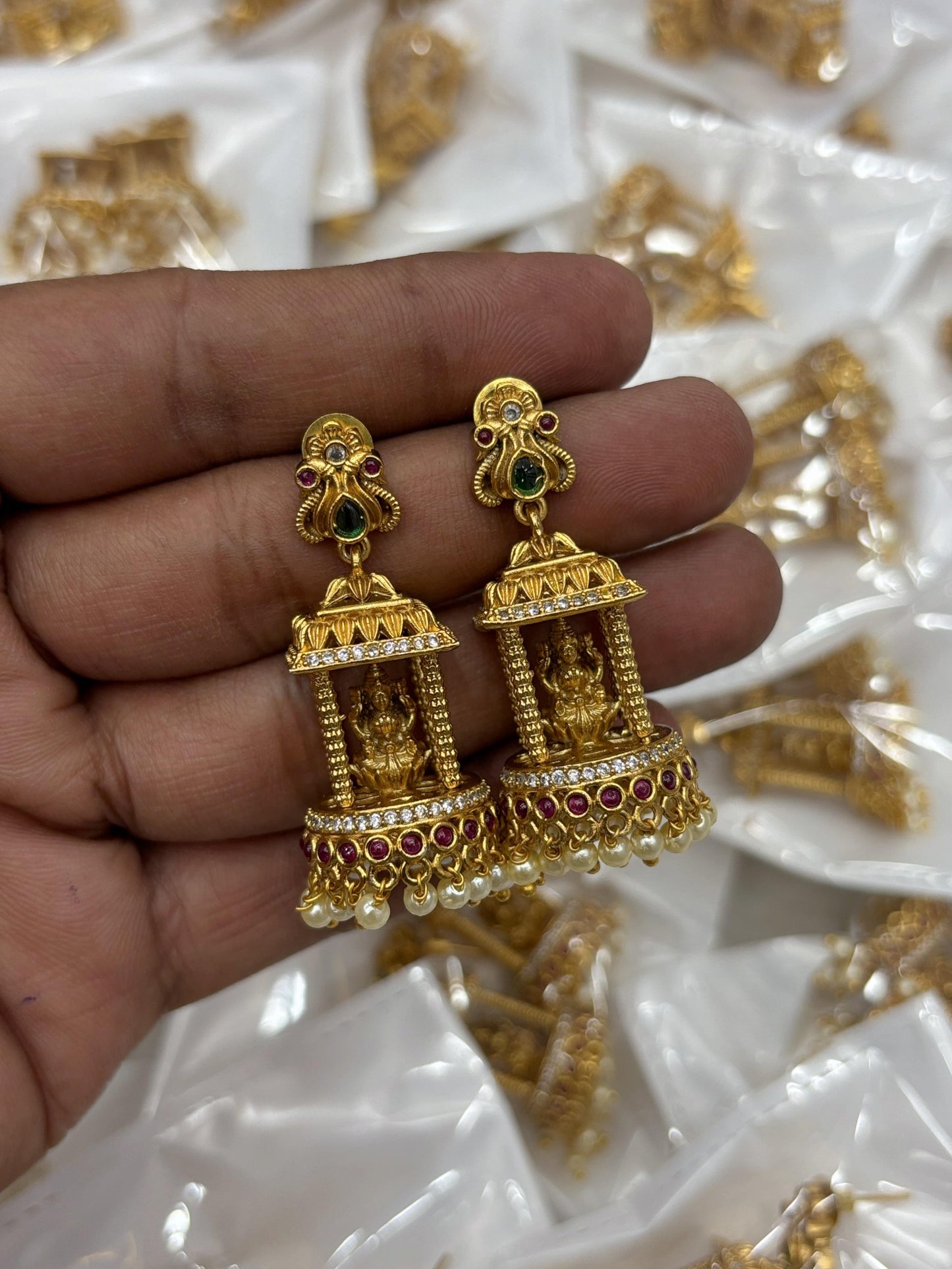 Gopuram earrings
