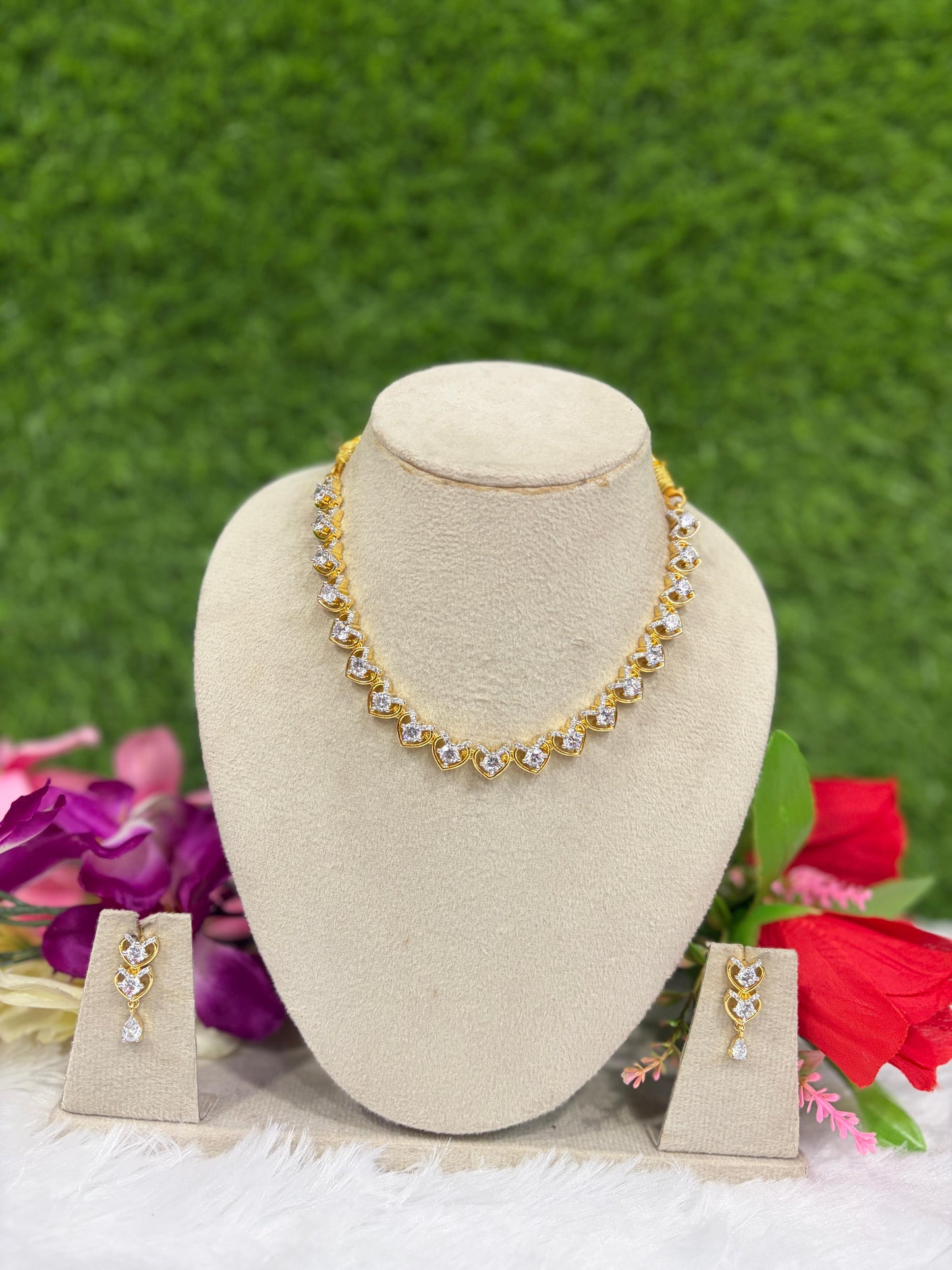 Diamond necklace df555