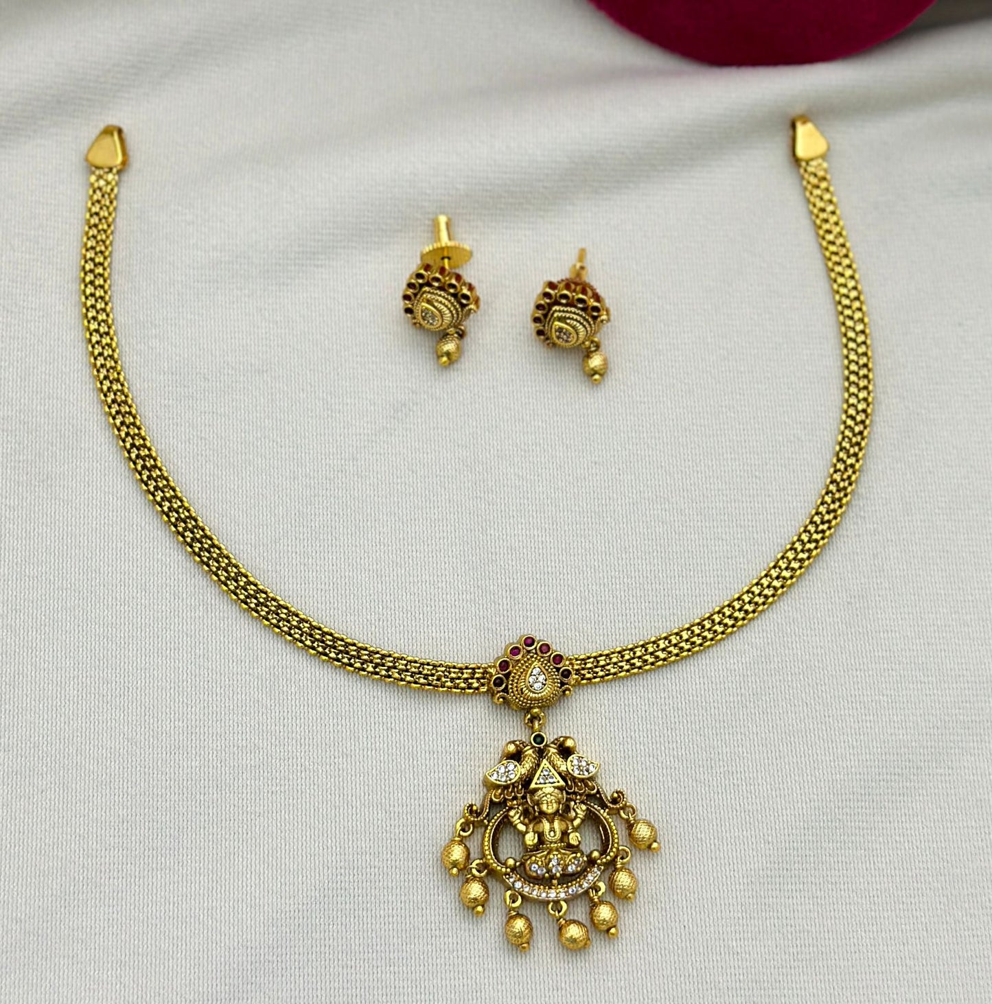 Premium attigai lakshmi pendant
