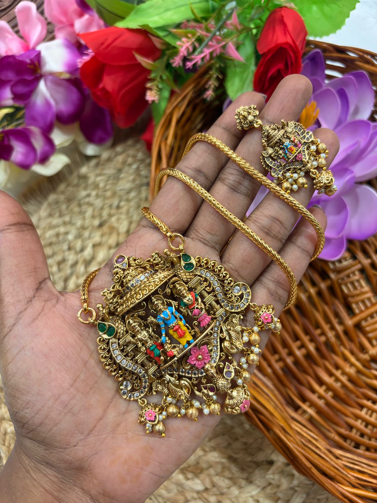 ராமா சீதை டாலர் செயின்