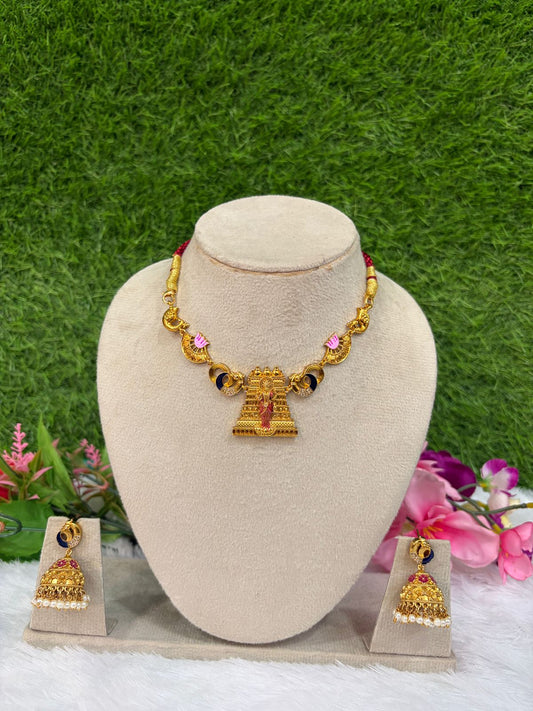 MEENAKSHI GOPURAM NECKLACE