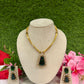 Pendant necklace with earrings
