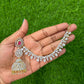 STONE EARRINGS WITH MATTAL