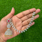 STONE EARRINGS WITH MATTAL