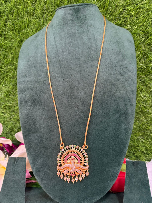 PEACOCK MULTI DOLLAR CHAIN