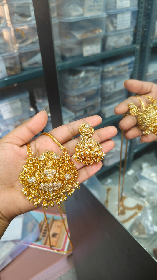 3D LAKSHMI DOLLAR CHAIN