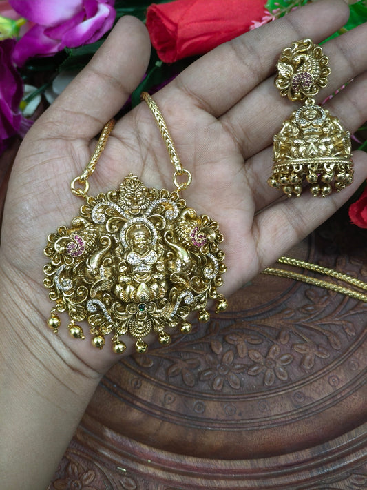 3D LAKSHMI DOLLAR CHAIN