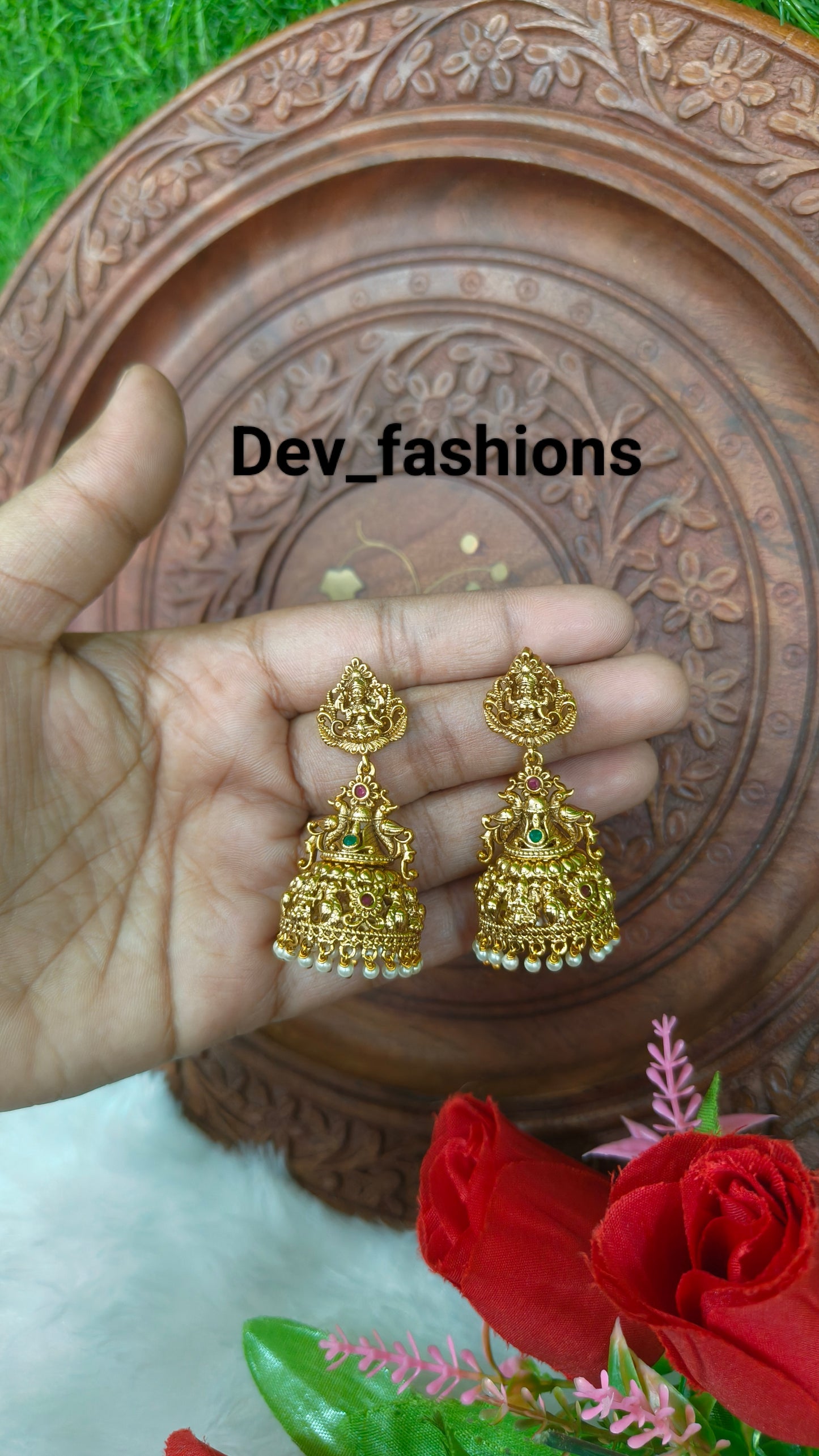 Lakshmi premium earings