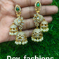 UNIQUE PEACOCK JHUMKAS