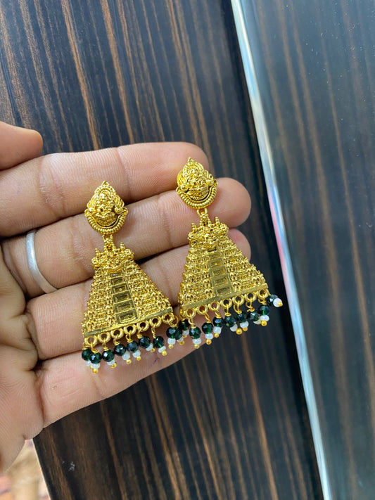 UNIQUE TEMPLE EARRINGS