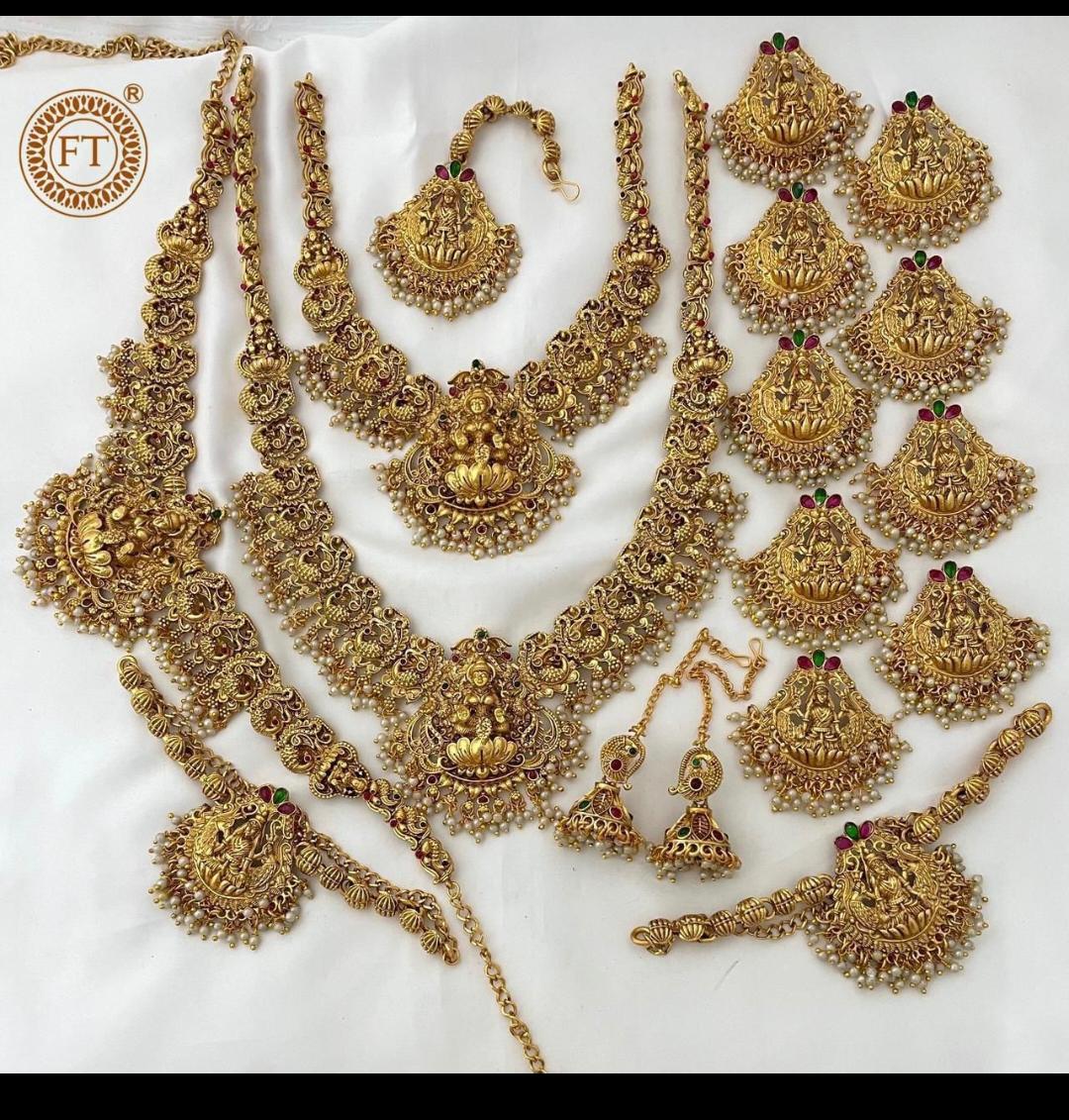 GOLD LOOK BRIDAL SET
