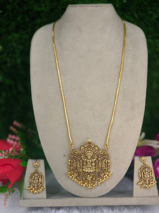 LAKSHMI WITH RUBY STONE
