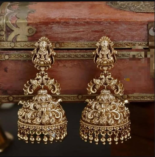 GOLD FINISH JHUMHA