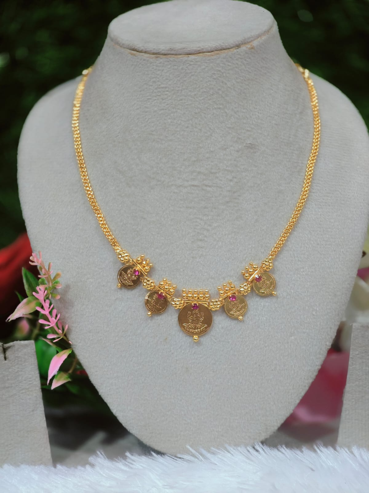 Kasu necklace like real gold