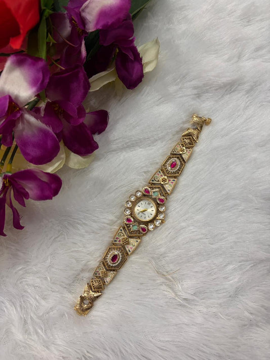 Unique colourful heritage watch