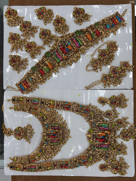 hand paint bridal set