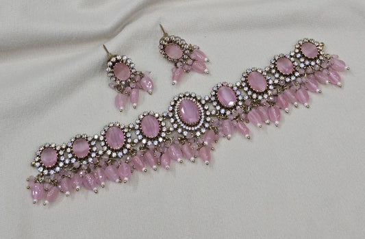 NON IDOL PREMIUM STONE NECKLACE