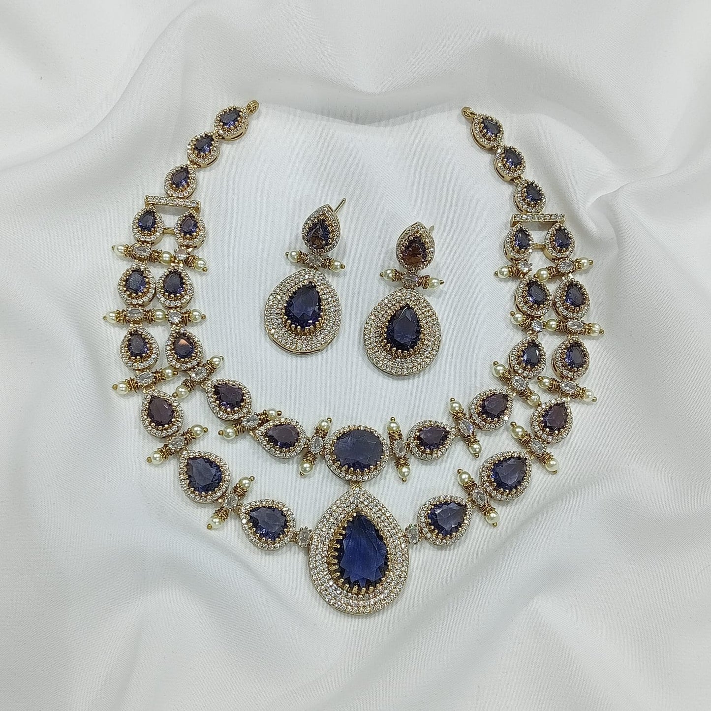 Premium ad stone 2 layer neck set