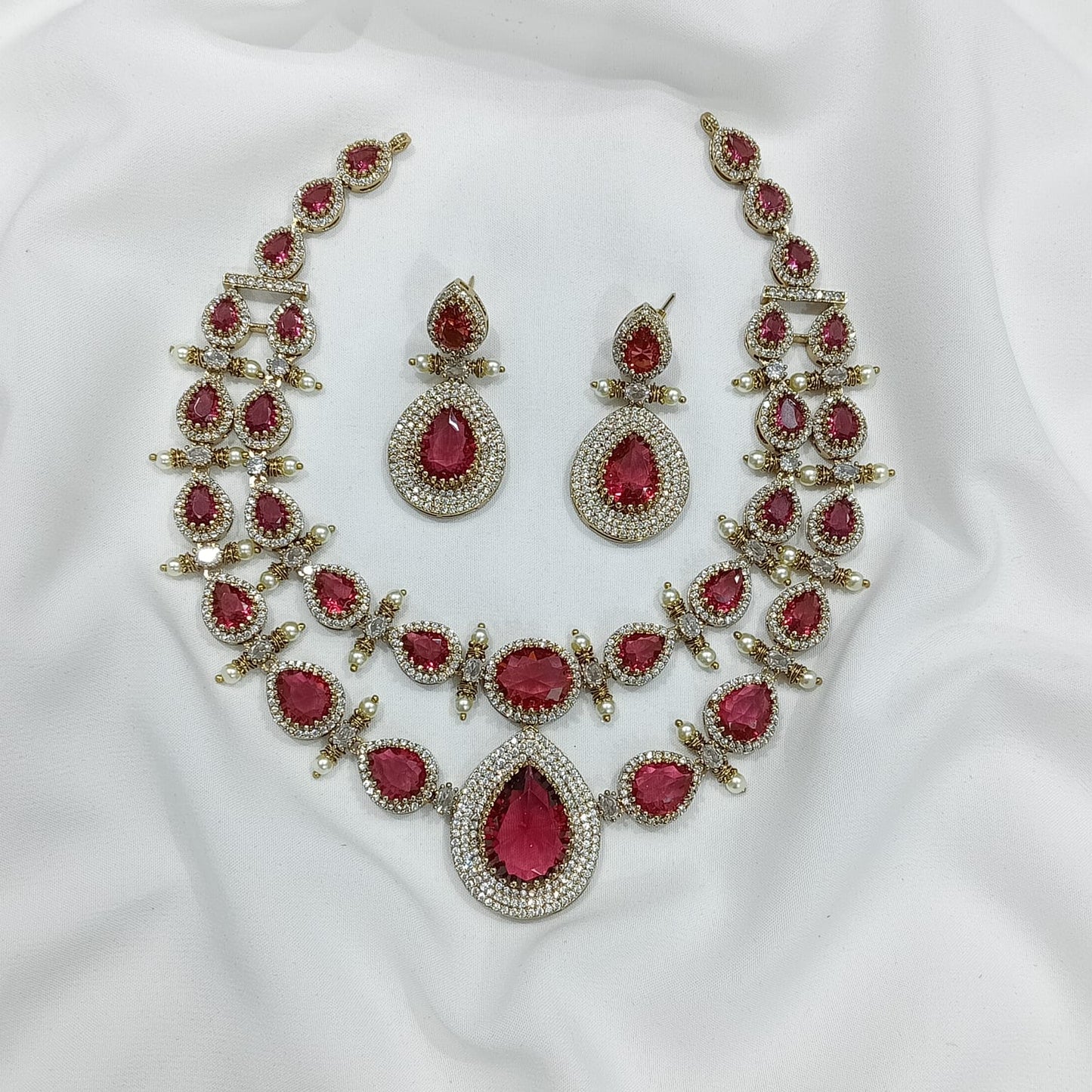 Premium ad stone 2 layer neck set
