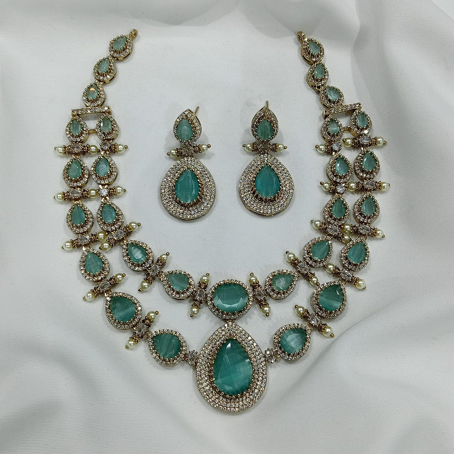 Premium ad stone 2 layer neck set