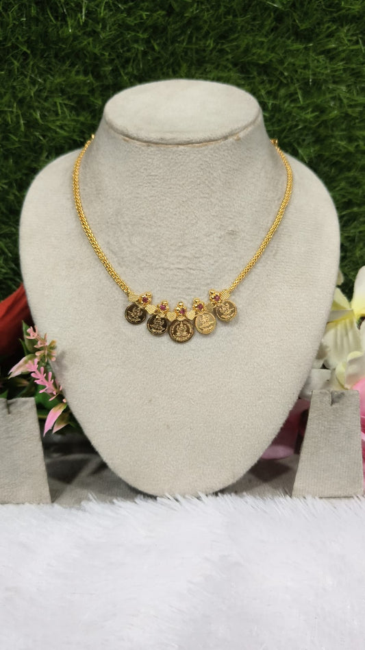 Kasu necklace like real gold