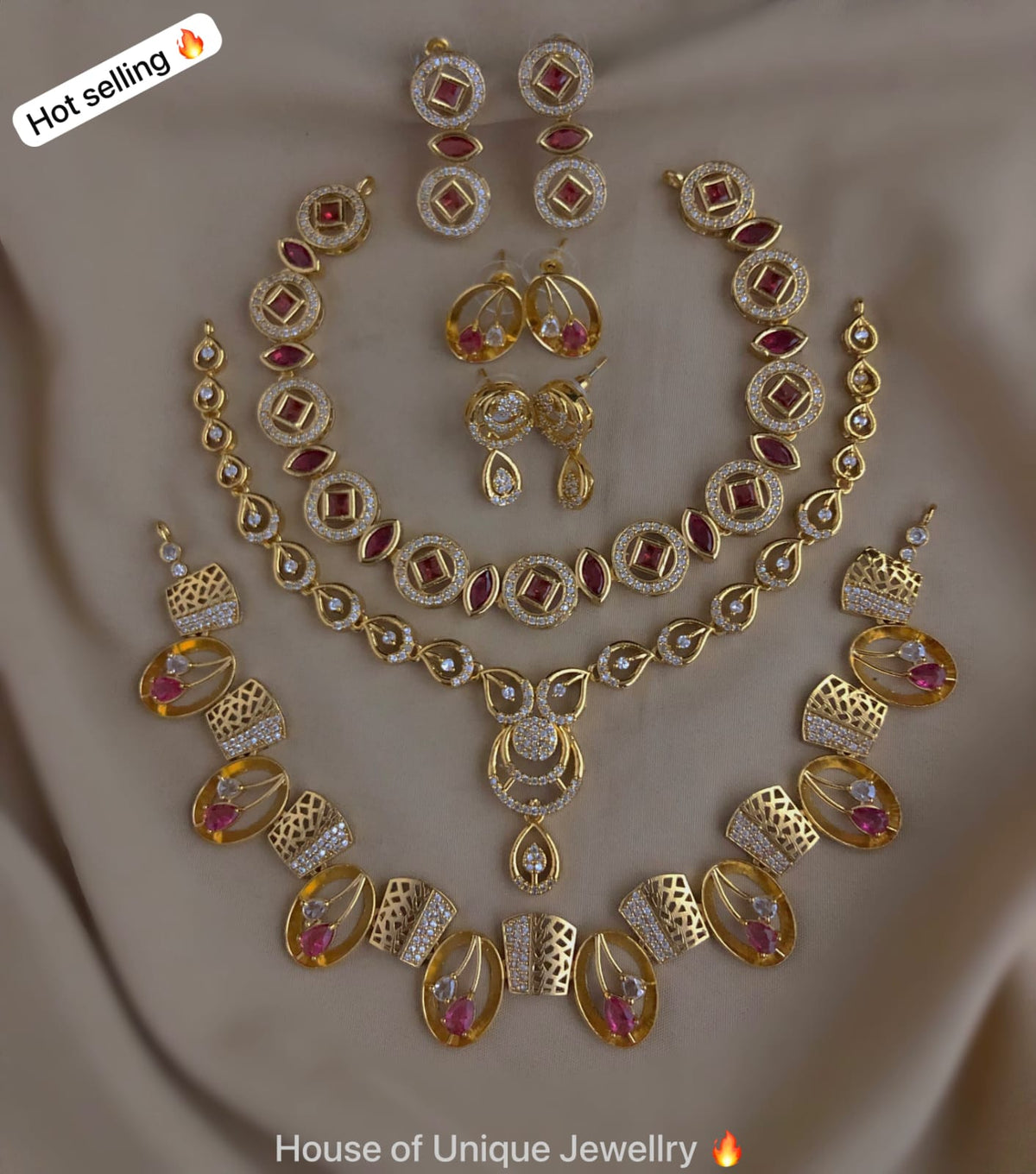 3 neck set combo
