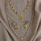 stone haram with neck set