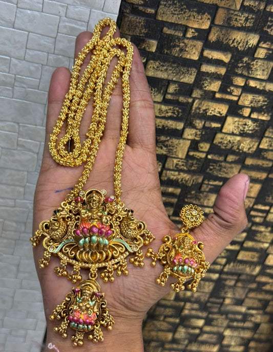 lakshmi dollar chain
