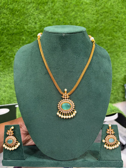 Sunflower designed necklace