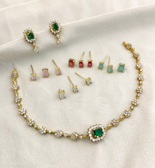 5 in 1 color changeable neckpiece