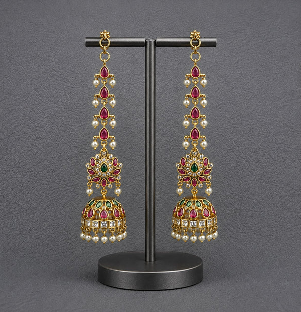Premium kemp earrings with mattal