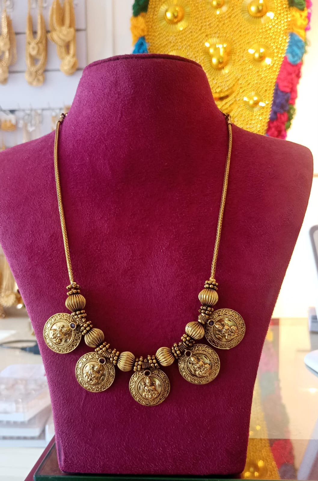 Coin necklace dt1