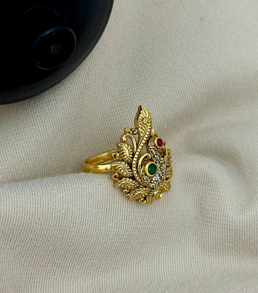 Peacock ring