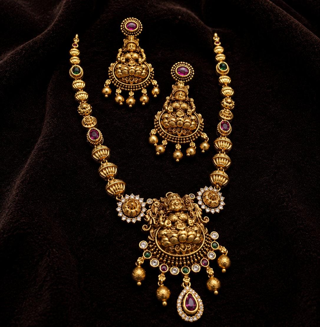 Lakshmi necklace premium