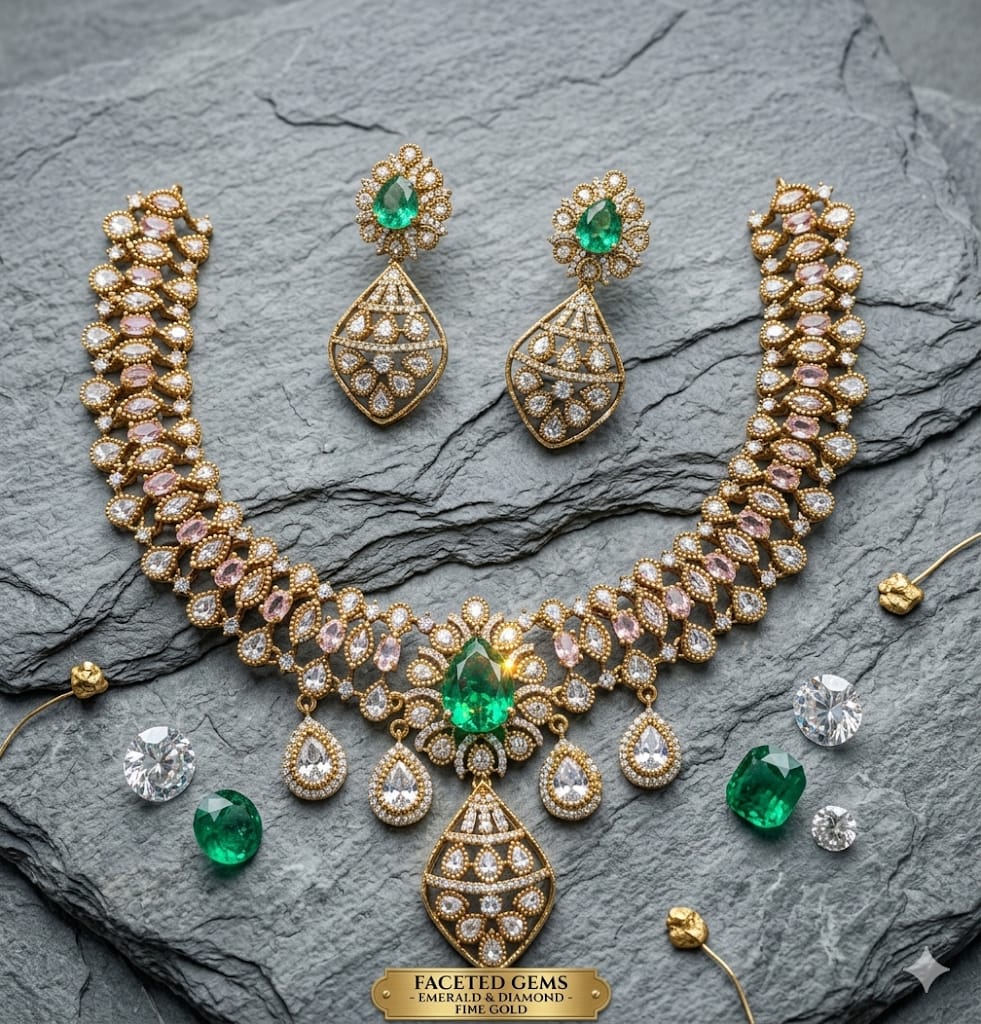 Premium stone necklace