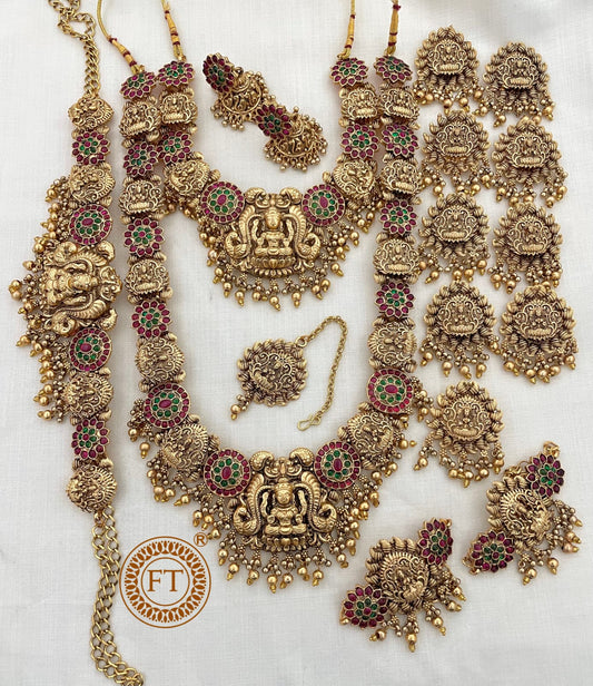 Beautiful lakshmi bridal set