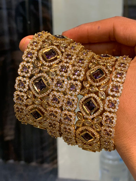 Ad stone reception bangles