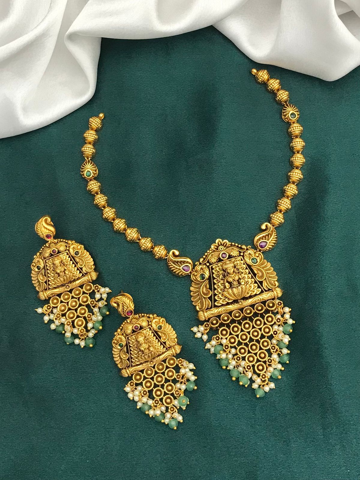 Gopuram chettinad necklace