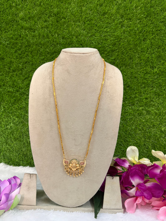 Peacock Dollar chain gold