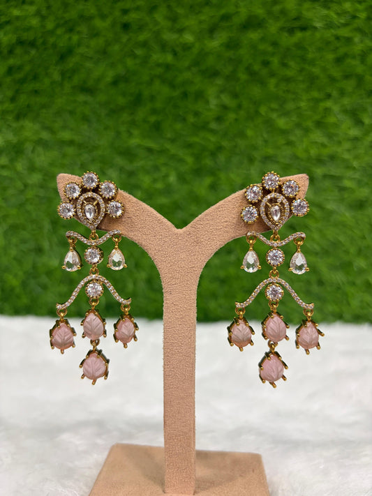 Trendy drop earrings